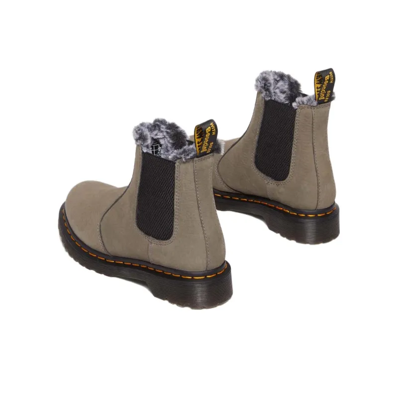 Dr.Martens 2976 Short Chelsea Boots Women's Gray-3