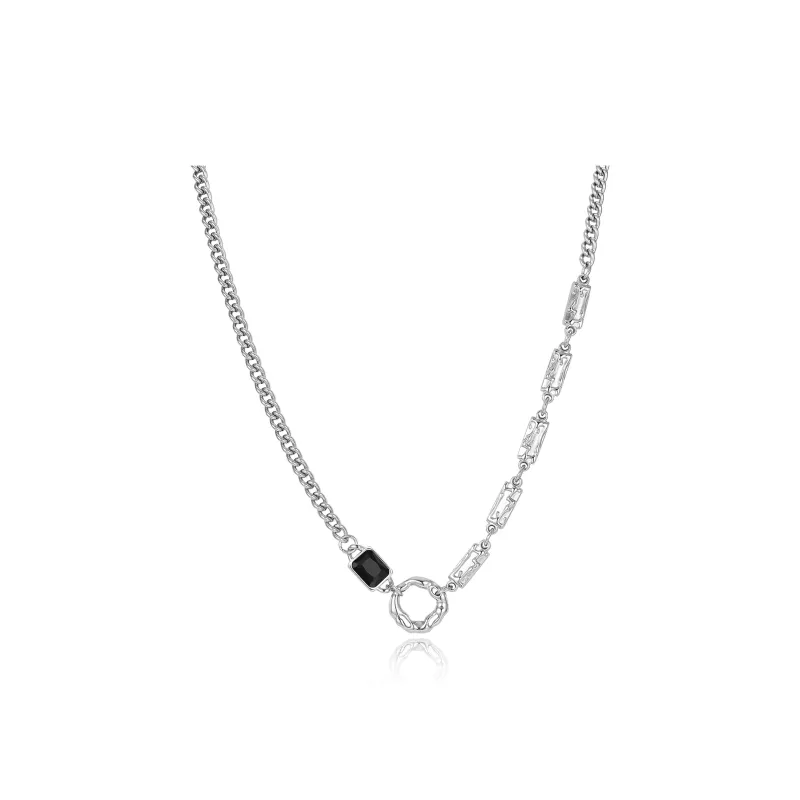 LUCA Zircon Necklaces Unisex Heartbeat Love Confession-0