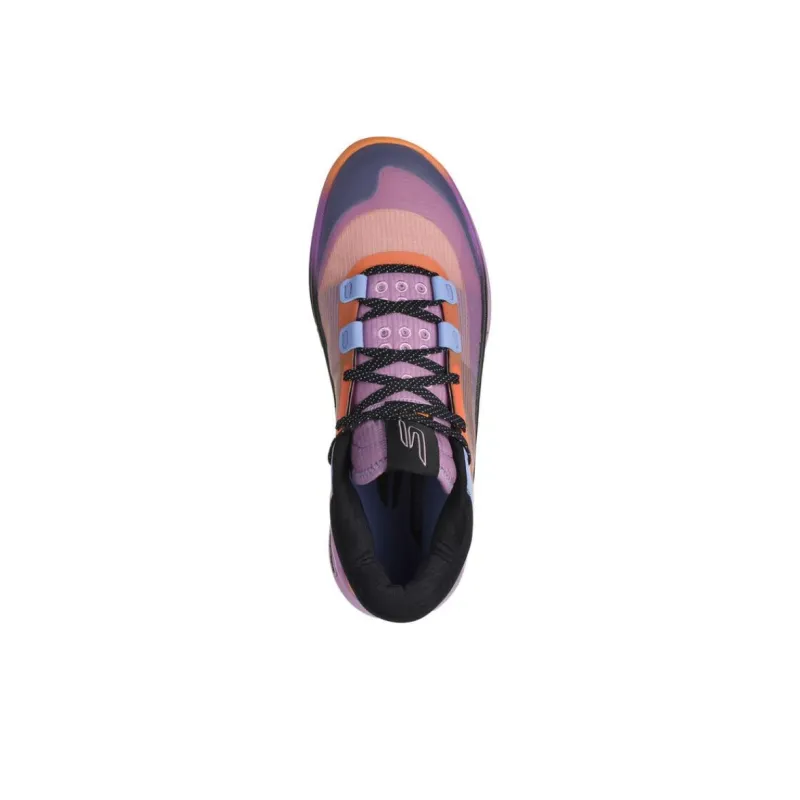 Skechers SKX RESAGRIP Abrasion Resistant Mid Top Basketball Shoes Men's Purple Black-3