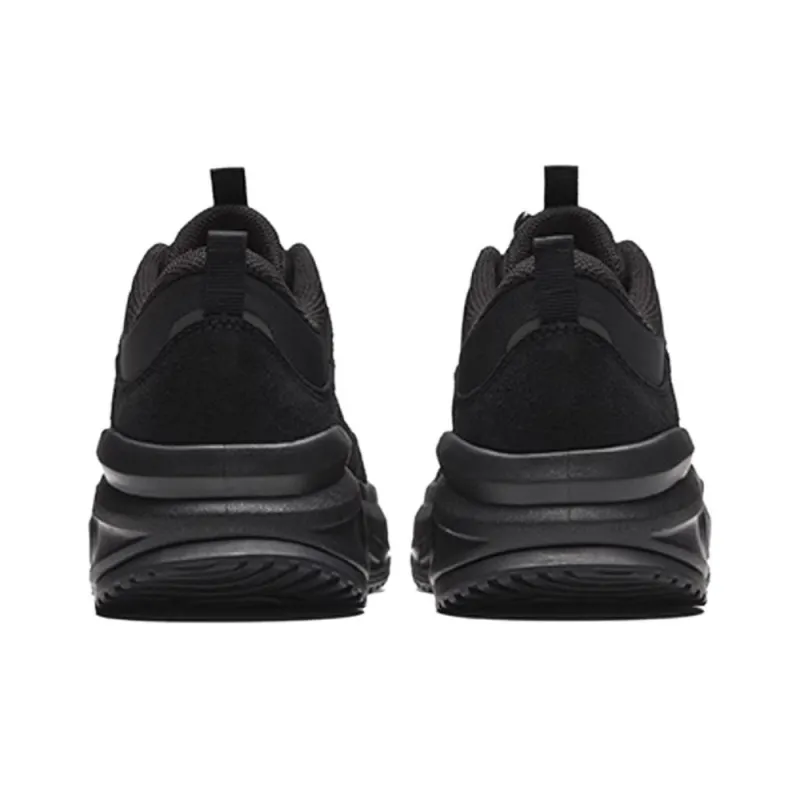 Sprandi Dome Anti Slip Wear Resistant Low Top Chunky Sneakers Women's Black-4