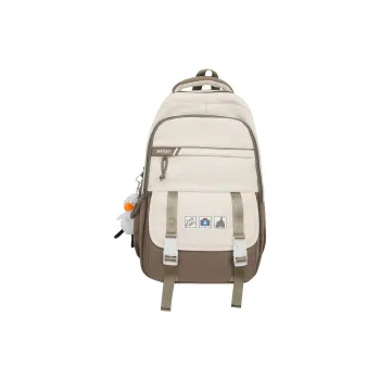 Yalu Nylon Backpack Regular Women's Khaki/Pink/Orange/Purple/Red