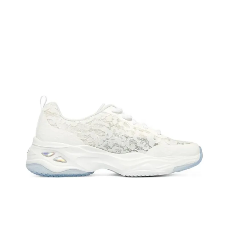 Skechers DLites 4.0 'White Lace' Women's-1