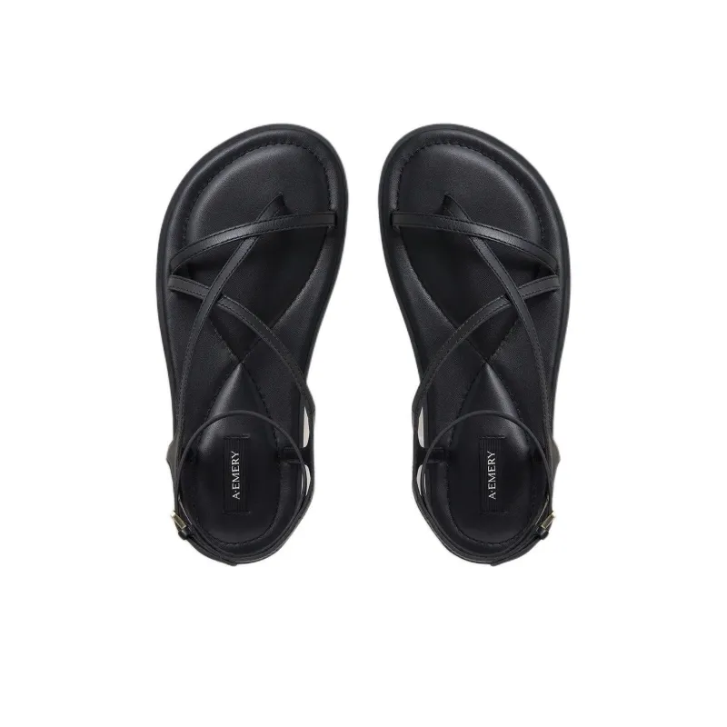 A.EMERY Edna Strap Sandals Women's Black-3
