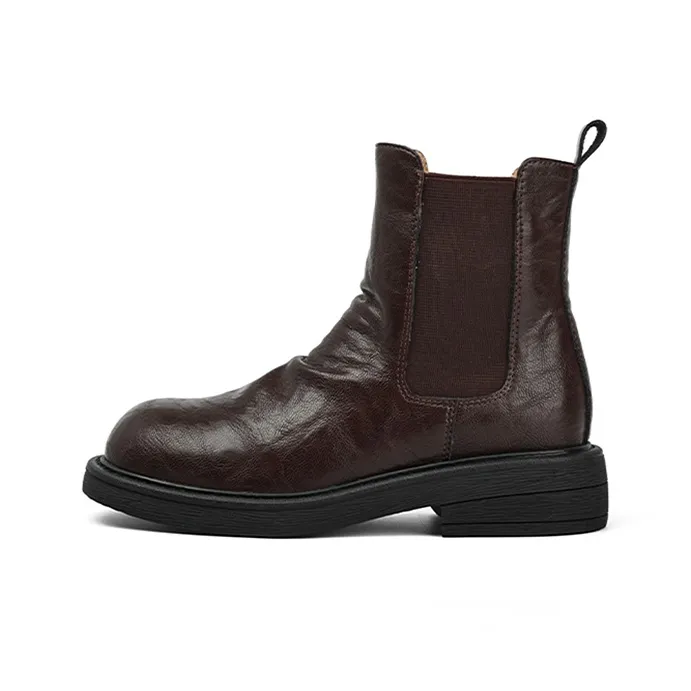 DAPHNE Short Chelsea Boots 4cm Women's-3