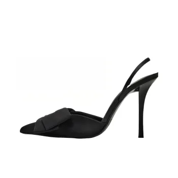 ZARA Slim Heel High Heels 10cm Women's Black