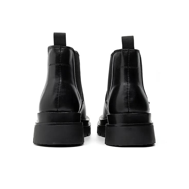 GZZ Chelsea Boots Men Black-3