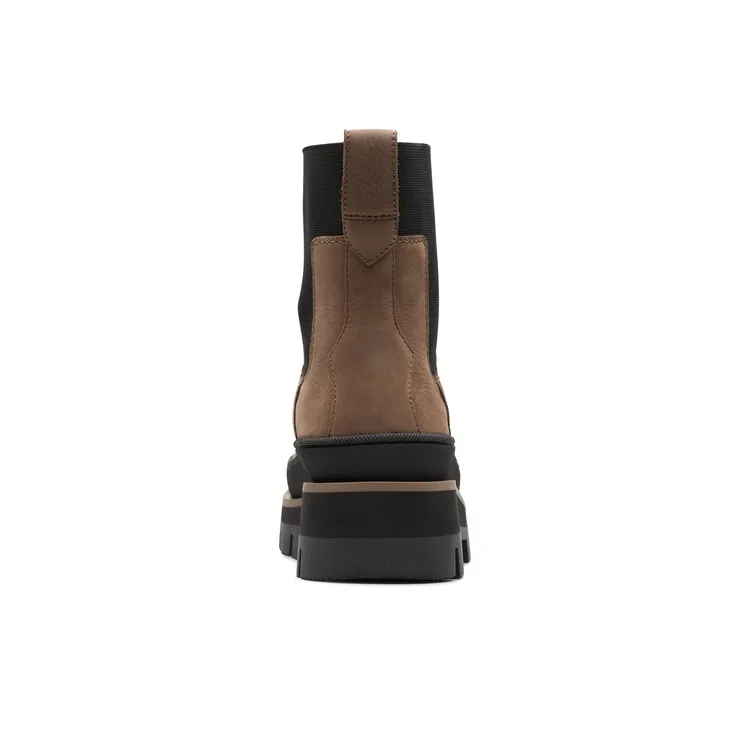 Clarks Ollie Series Crew Chelsea Boots Women's Brown-2
