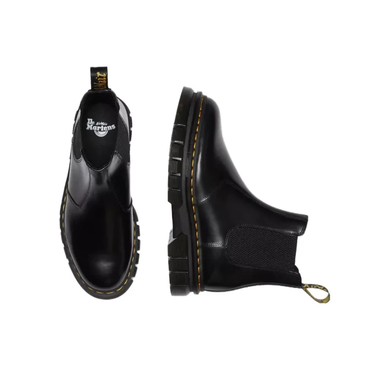 Dr.Martens Rikard Polished Smooth Leather Chelsea Boots 'Black'-5