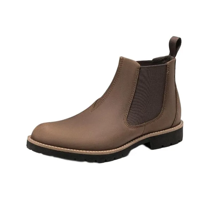 Ecco Justin Ankle Length Chelsea Boots Men's Cocoa Brown-1