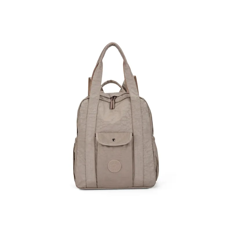 Yalu Nylon Backpack Regular Unisex Gray/Black/Purple/Yellow/Khaki/Blue-8