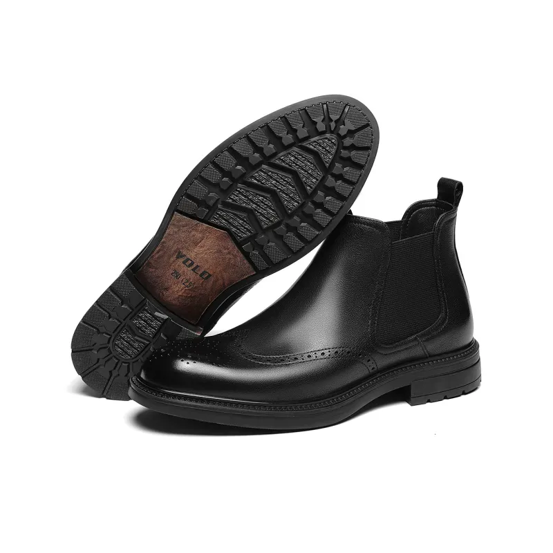 VOLO Chelsea Boots Men Black-2