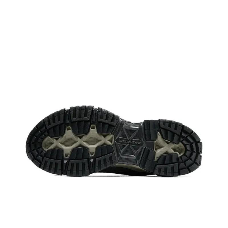 Skechers OUTDOOR Breathable Low Top Hiking Shoes Men's Gray-5