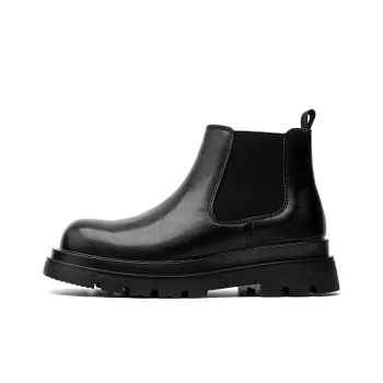 GZZ Chelsea Boots Men Black
