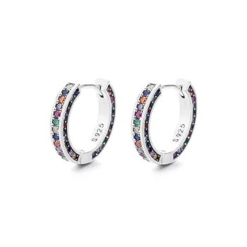 ETAHLOVE S925 Silver Earrings Women's Couple Date Confession Gift For Girlfriend's Birthday Anniversary
