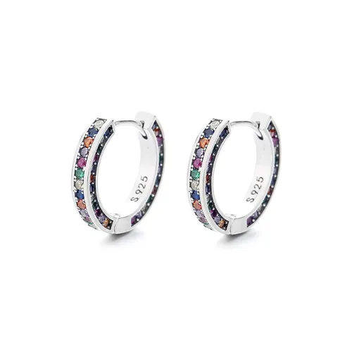 ETAHLOVE S925 Silver Earrings Women's Couple Date Confession Gift For Girlfriend's Birthday Anniversary