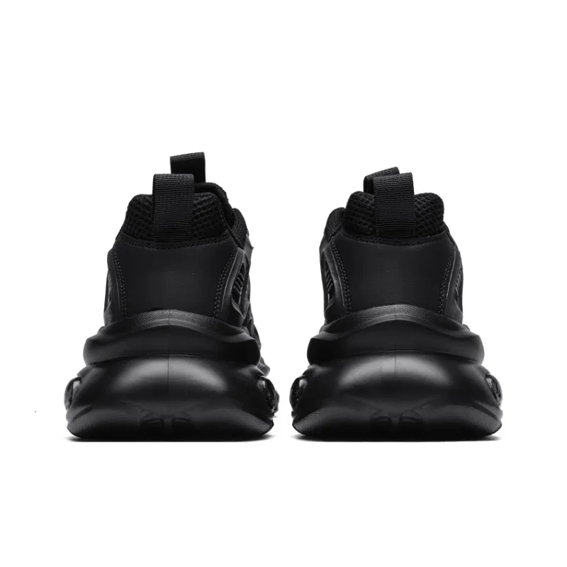 OFFER AITR Anti Slip And Wear Resistant Height Increasing Low Top Chunky Sneakers Men's-4