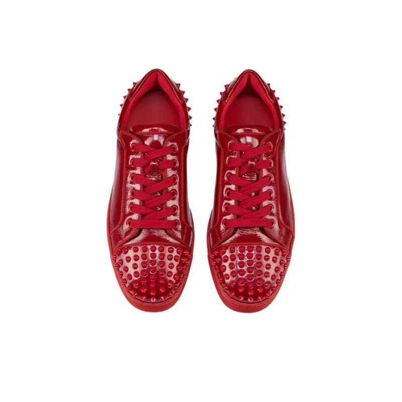 CL Seavaste 2 Low Top Skateboard Shoes Men's Red-3