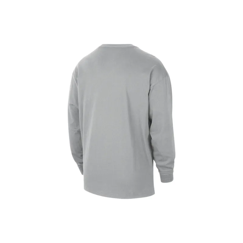 Nike Dallas Mavericks Courtside City Edition Men's Nike Nba Max90 Long Sleeve T Shirt-1