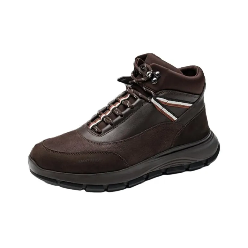 SAINT ANGELO Slip-Resistant High-Top Casual Shoes Men's-3