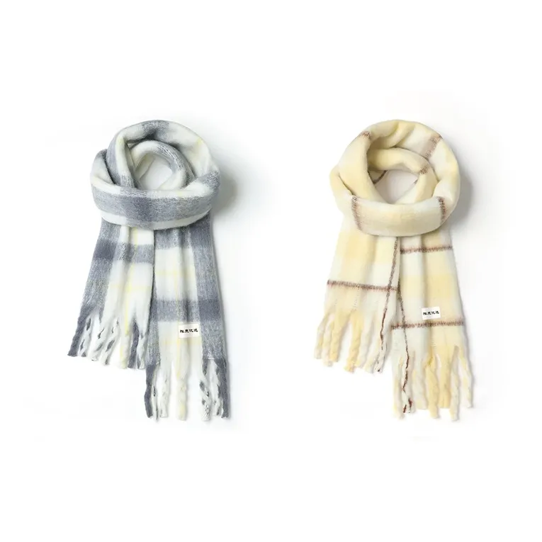 Yalu Preferred Knit Scarves Unisex-14