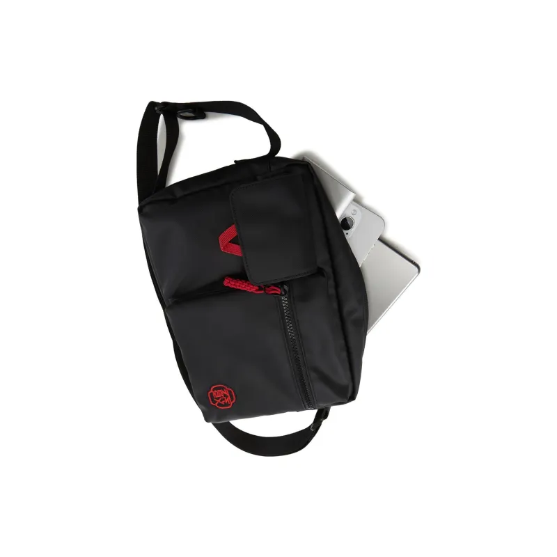 LiNing Rijin Doujin Collection Polyurethane Shoulder Bag, Crossbody Bag Unisex Black-7