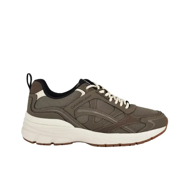 CALVIN KLEIN Pacific Low-Top Casual Shoes Men's Brown-1