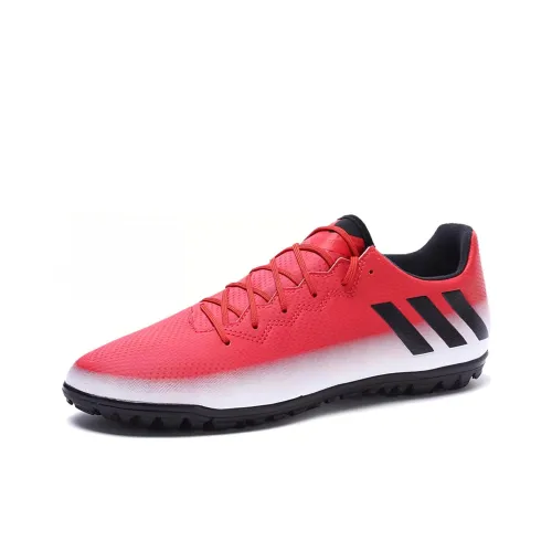 Adidas Messi 16.3 Cushioning Wear-Resistant Soccer Shoes Men's Red