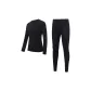 Black Mock Neck