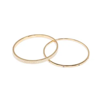 COACH Logo Detailed Set Of Two Bracelets