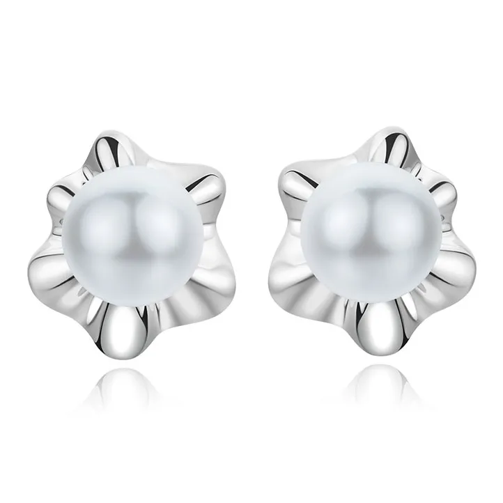 KAiLA S925 Silver Stud Earrings Women's Love Confession Gift Box Style-0