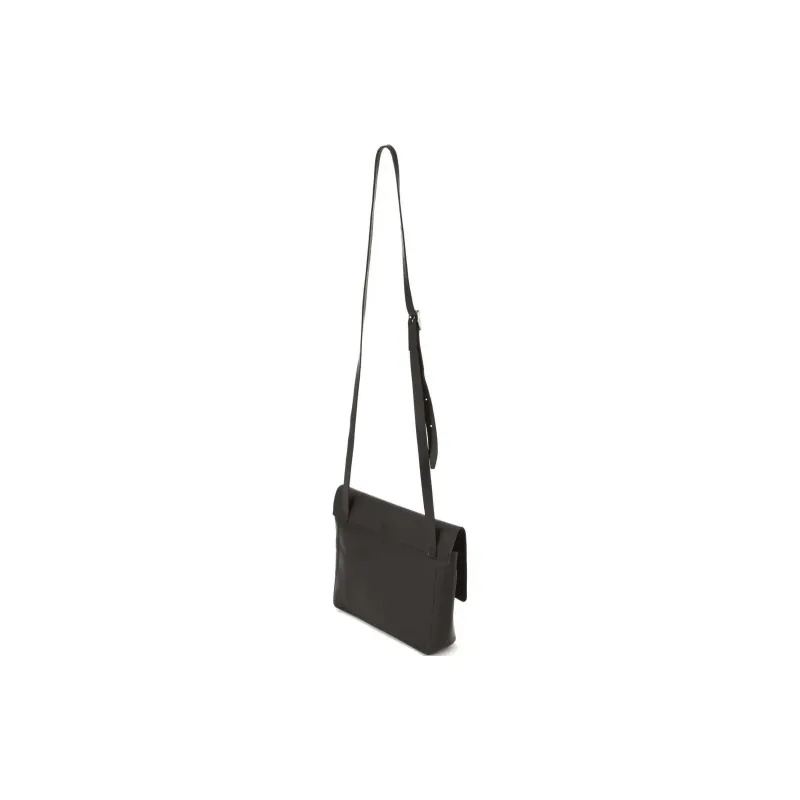 MHL. Cow Leather Crossbody Bag, Shoulder Bag Regular Unisex Black-2