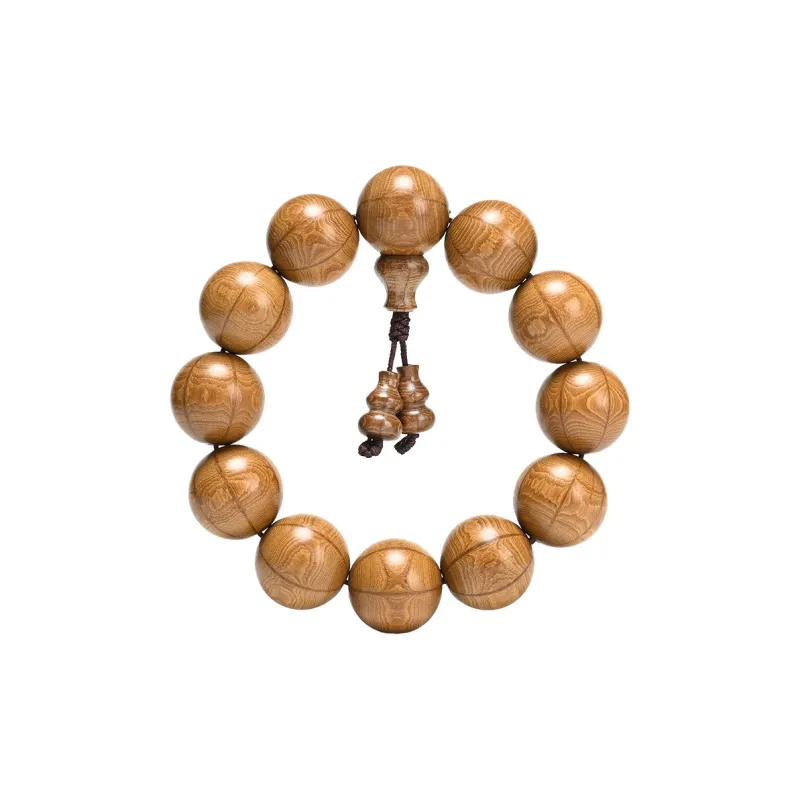 YUSHENGQING Zabelia Biflora Wooden Bracelets Unisex-0