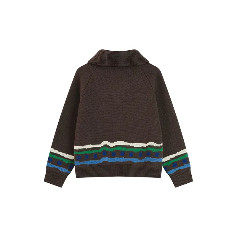 Crying Center Sweaters Unisex Brown-1