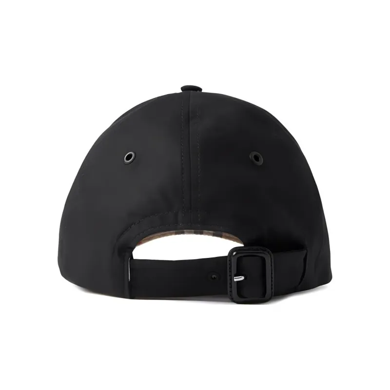 Burberry Embroidered Cotton Baseball Cap-3