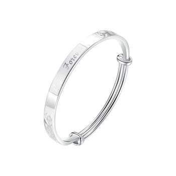 MIAOYINGE 999 Fine Silver Bangles Women's
