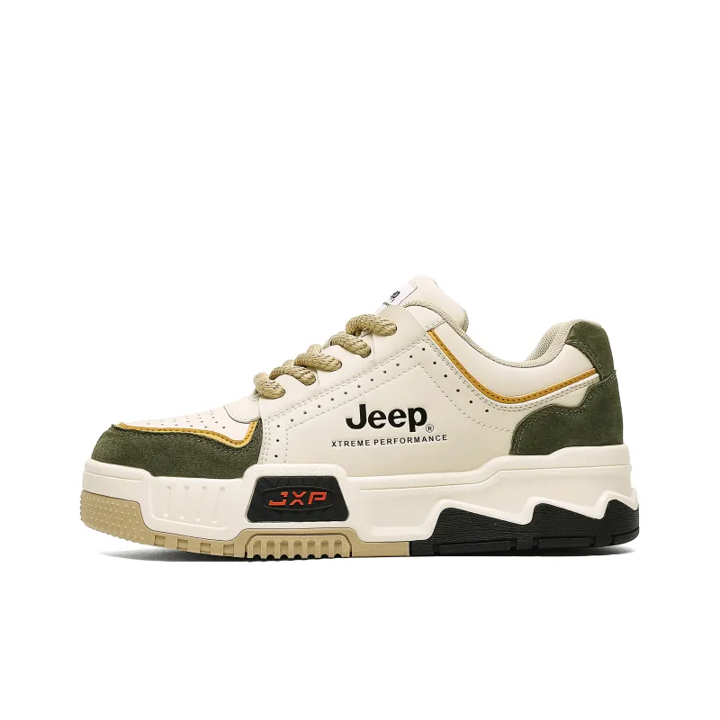 Jeep Low Top Skateboard Shoes Men's-0