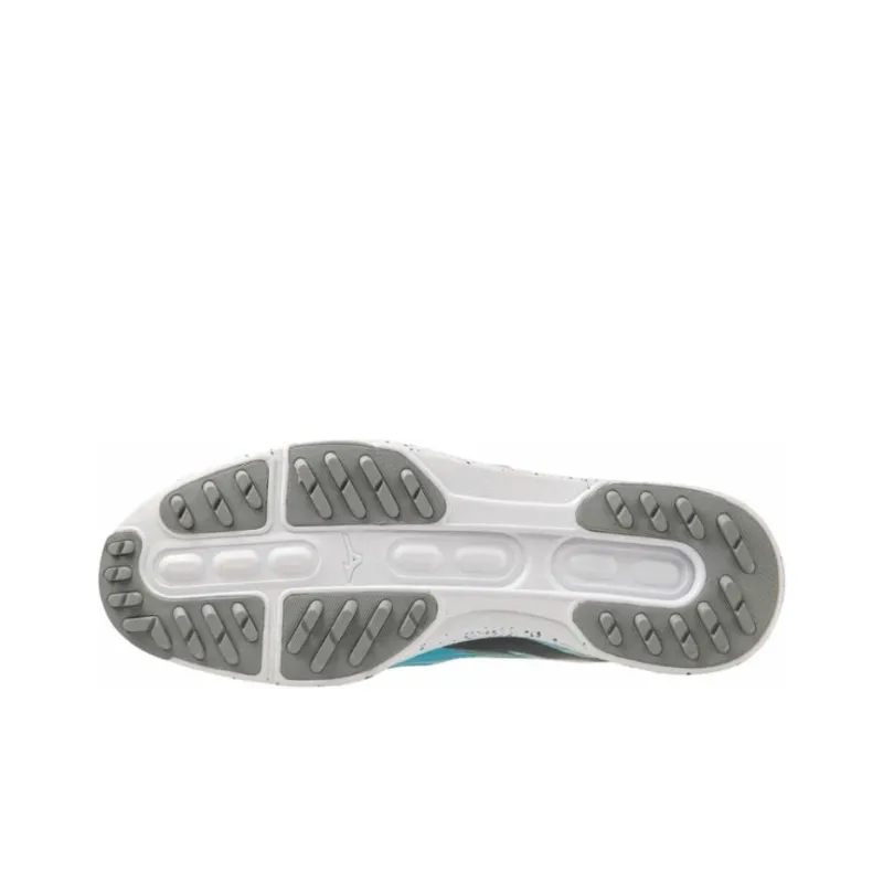 Mizuno Anti Slip Wear Resistant Low Top Golf Shoes Men's White-2