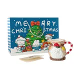 [Christmas Shopping Bag+Greeting Card]Santa Claus (Cup Cleaning Brush)