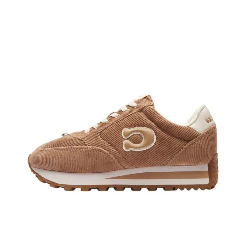 COACH Low Top Casual Shoes Women's Brown
