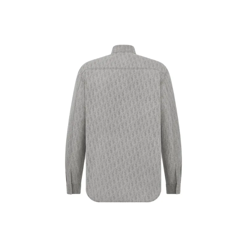 DIOR Shirts Men Gray-1