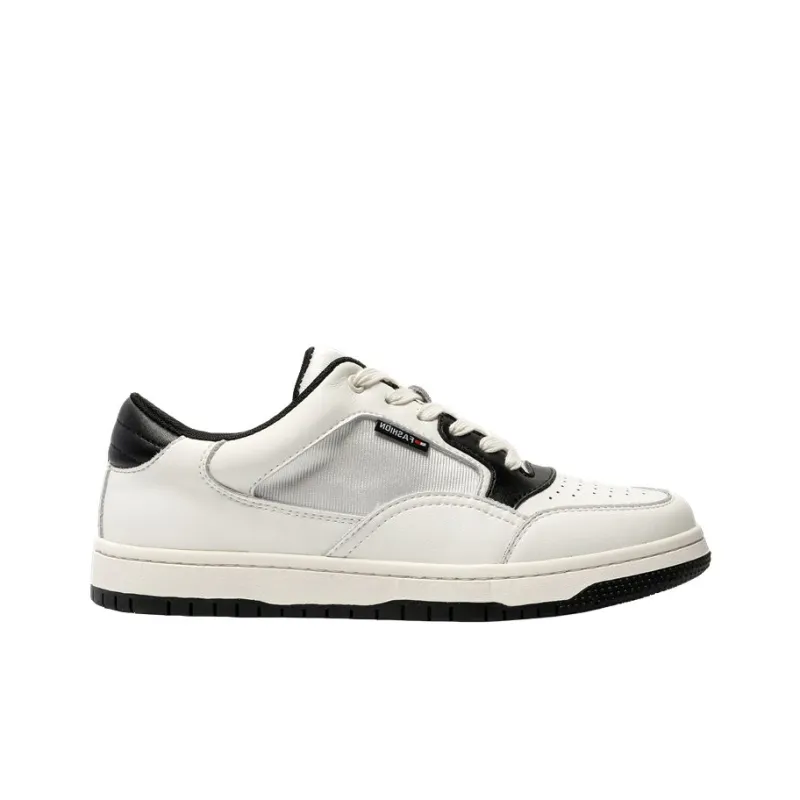 Year By Year Slip Resistant Low Top Skateboard Shoes Men's White-1