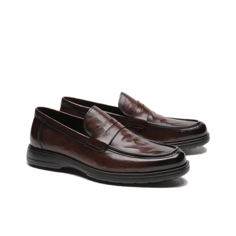 SAINT ANGELO Loafers Men Black/Brown-5