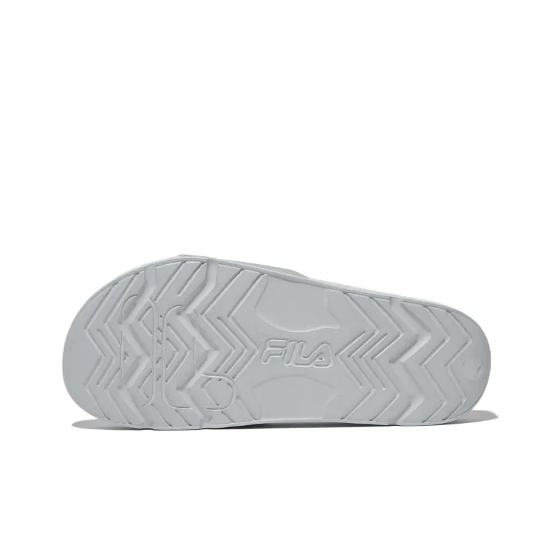 FILA DRIFTER Slip Resistant Abrasion Resistant Slide Slippers Unisex Gray-4