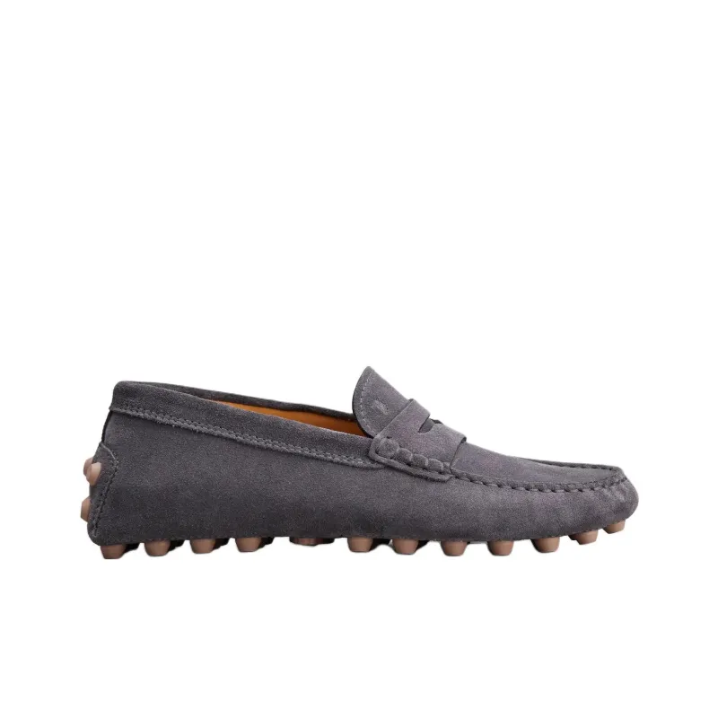 TOD'S Gommino Loafers Women's Gray-1
