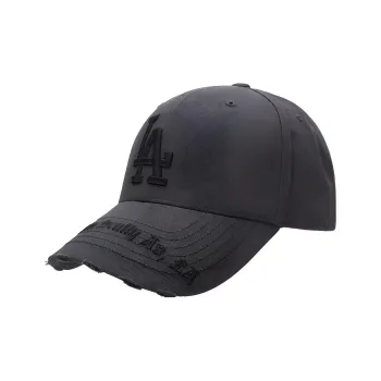 MLB Cotton Baseball Caps Unisex Gray