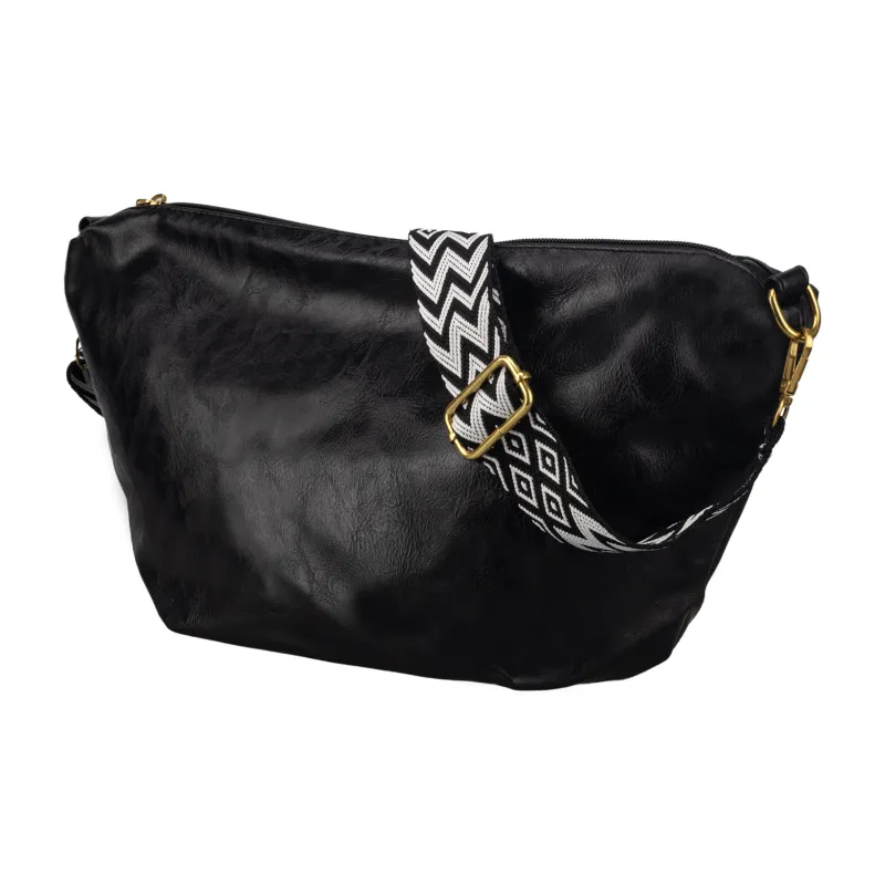 TAKI PU Crossbody Bag Shoulder Bag Regular Unisex Black/Beige/Coffee-1