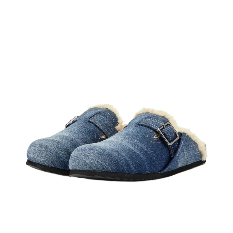 DIESEL Closed Toe Slippers Men's Blue-2