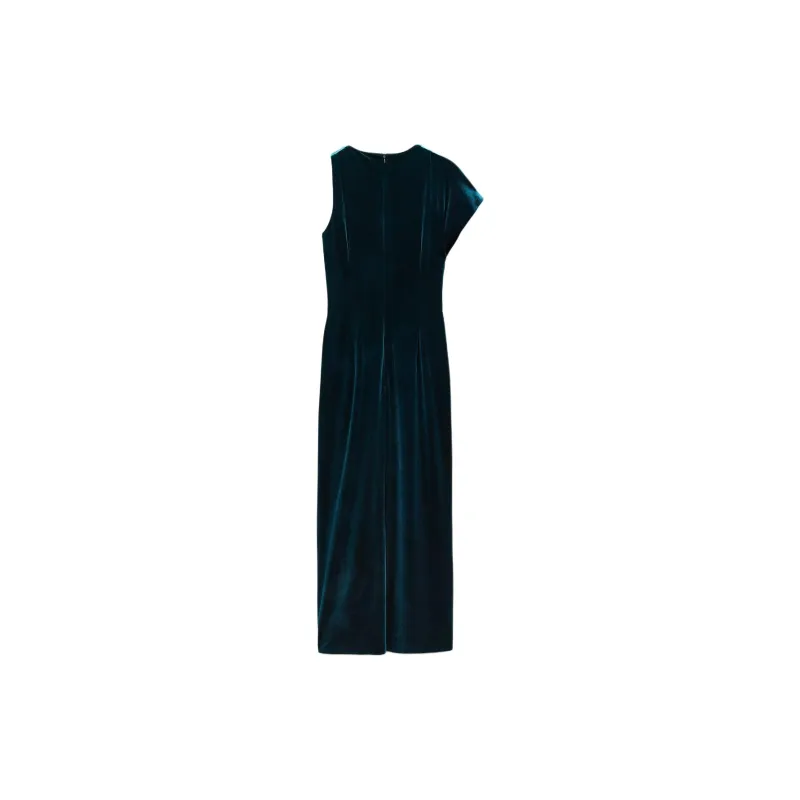 ZARA Short-Sleeved Dresses Women's Turquoise-1