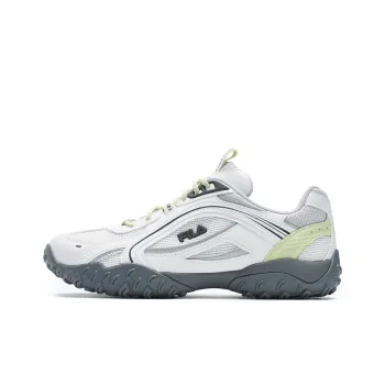 FILA PEBBLE Wear resistant And Lightweight Low Top Running Shoes Women's White