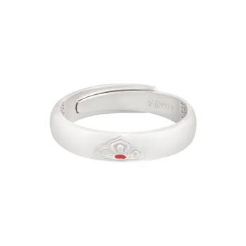 OWNREWARDS 999 Fine Silver Rings Women's